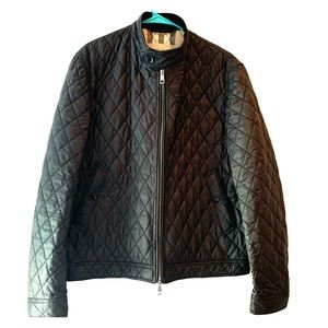 Men's Burberry quilted jacket